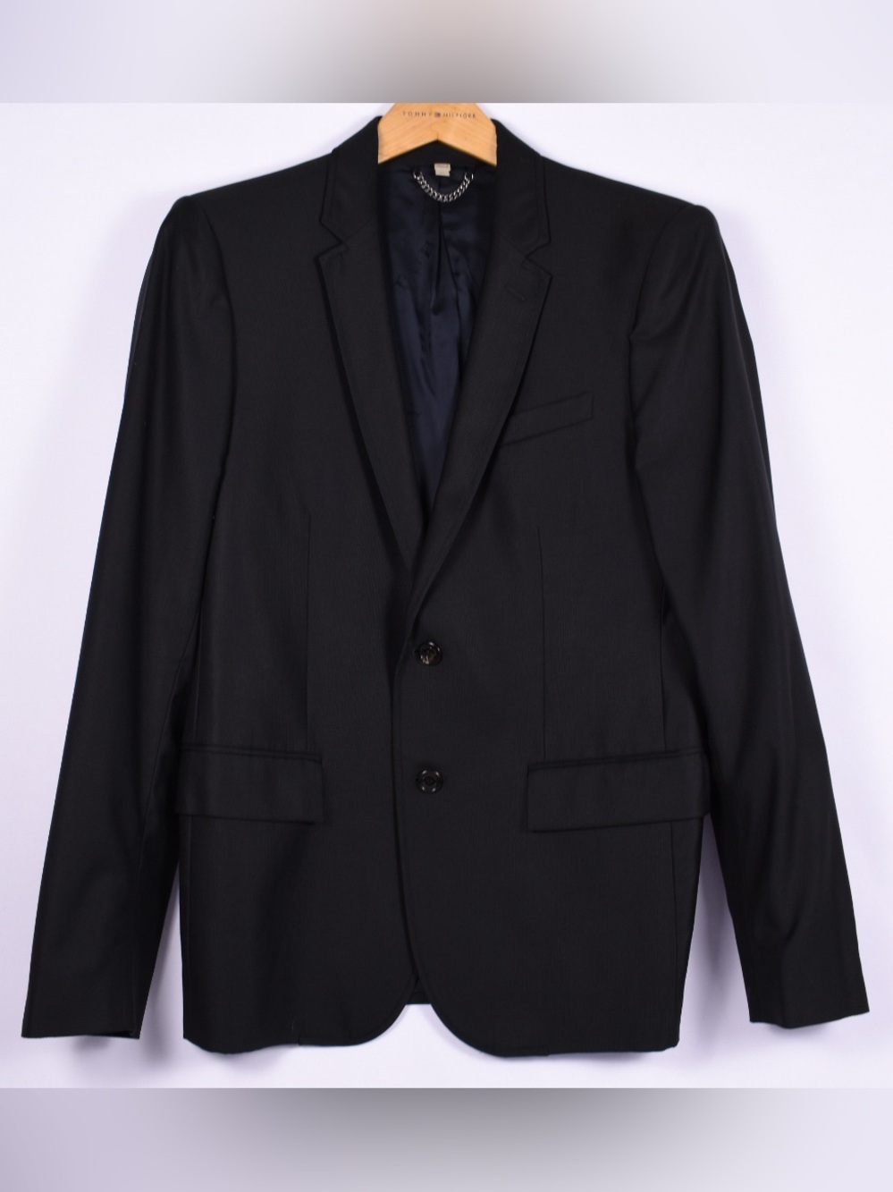 Burberry London Black Blazer Sport Coat Size 50